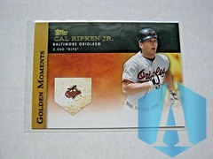 Cal Ripken Jr. 2012 Topps Golden Moments Insert Card #GM-U30